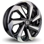 Rodas Tarantula Honda Fit City Civic Aro 15 (jogo) + Bicos Cor Preto Diamantado